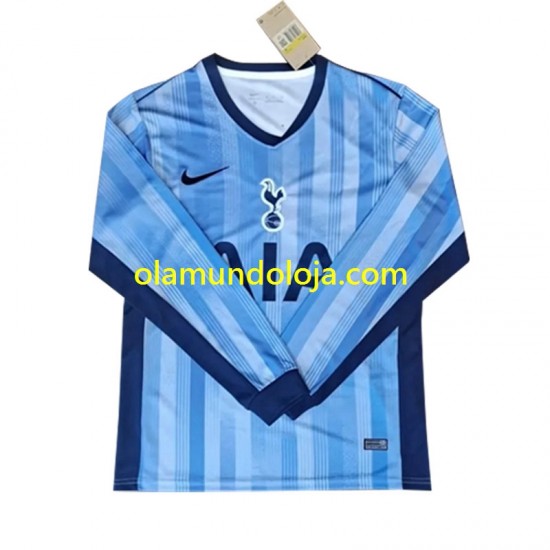 Camisola Tottenham Spurs Homem Equipamento Segundo 2024-2025 Manga Comprida